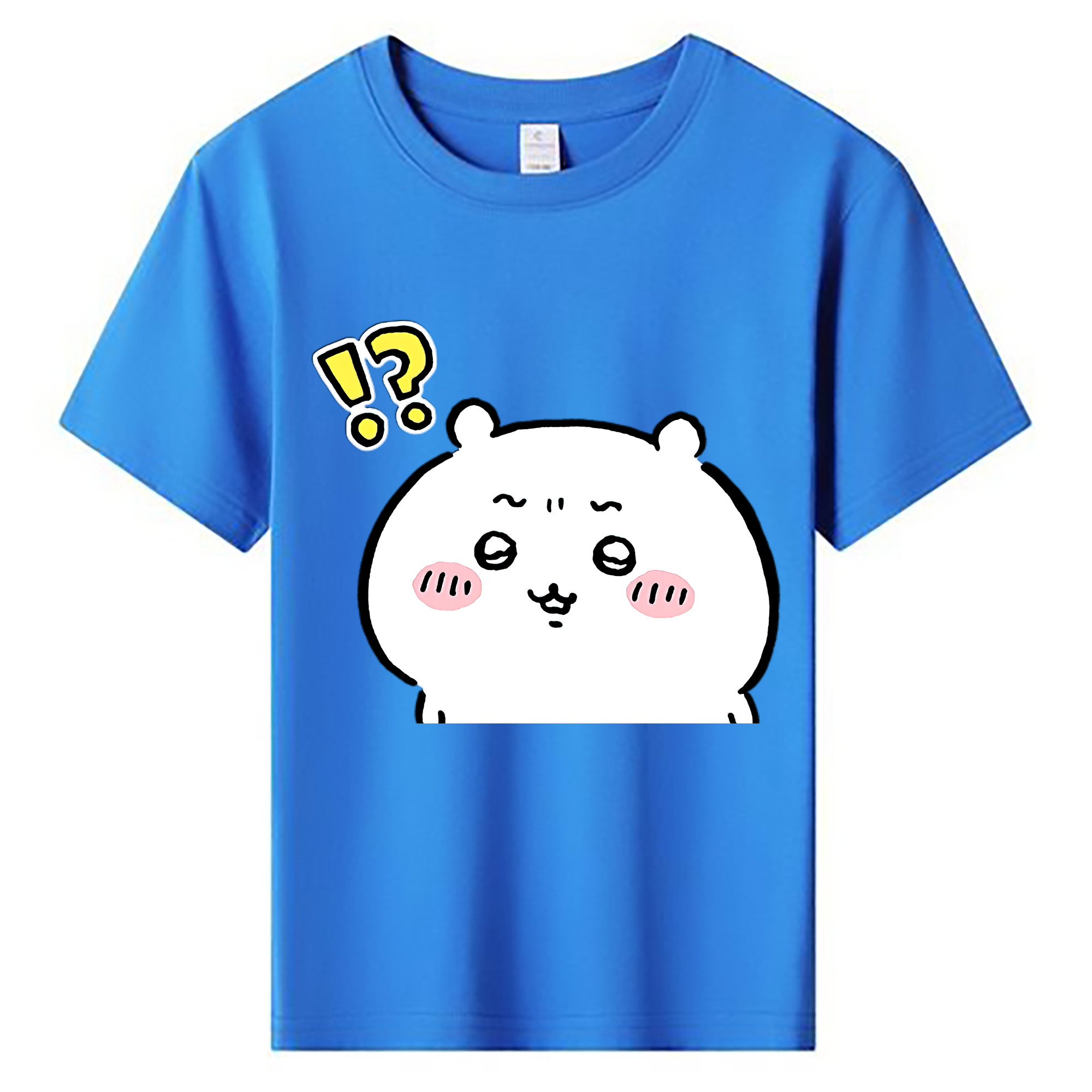（画像用） ちいかわ ちいかわ Chii-kawa chiikawa 綿100％キッズTシャツ（フロントプリント）